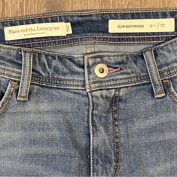 Pilcro and the Letterpress Slim Boyfriend Jeans Size 27 - Picture 4 of 14